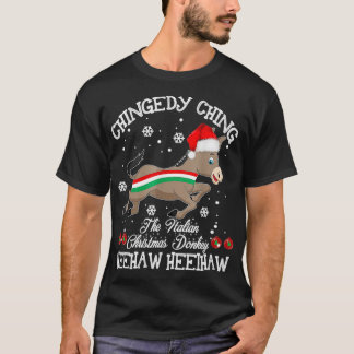 Dominick The Kerstman Donkey Italy Donkey Chris T-shirt