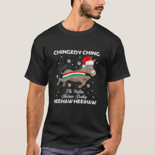 Dominick The Kerstman Donkey Italy Donkey Chris T-shirt