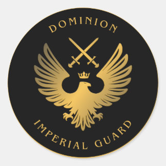 Dominion Imperial Guard ronde Stickers