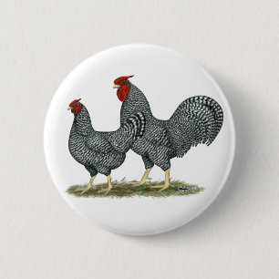 Dominique Chickens Ronde Button 5,7 Cm