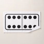 Domino 6 6 (Serviette à main)