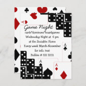 Domino Aces Kaart (Voorkant / Achterkant)