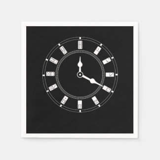 Domino Clock Dominoes Tiles Puzzler Game Gift Servet