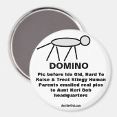 Domino Magneet (Voorkant / Achterkant)