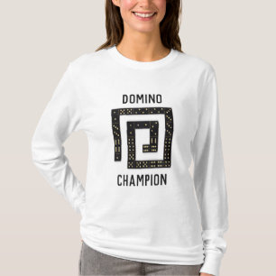Domino Spiraal Kampioen T-shirt met lange mouwen