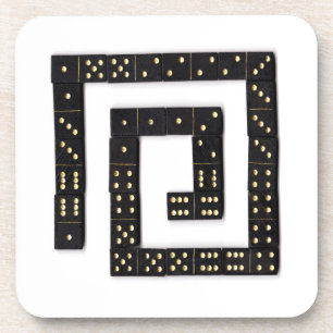 Domino Spiral Onderzetters