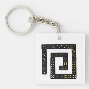 Domino Spiral Sleutelhanger