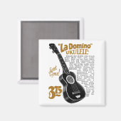 Domino Uke Ad Magnet (Recto/Verso)