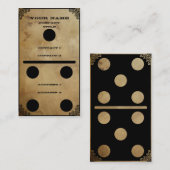 Domino - Visitekaartje (Voorkant / Achterkant)