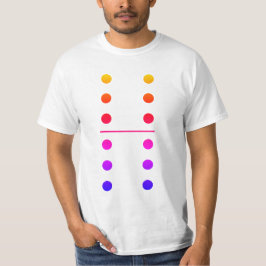 Dominoes 6-6 Group Costume T-shirt