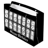 Dominoes Design Groot Cadeauzakje (Achterkant Gekanteld)