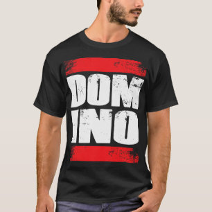 Dominoes Domino Tegels Domino Effect Bordspel Tac T-shirt