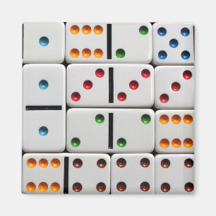 Dominoes magnet magneet