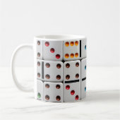 Dominoes mok (Links)