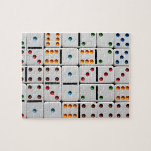 Dominoes puzzle legpuzzel