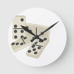 Dominoes Ronde Klok