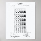 Dominos 1873 Whitepaper over octrooieerbaarheid Poster (Voorkant)