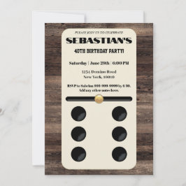 Domino's Thema Uitnodiging