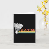 Dominton Speler Kampioen Kaart (Gele Bloem)