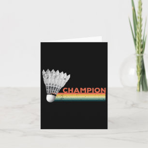 Dominton Speler Kampioen Kaart