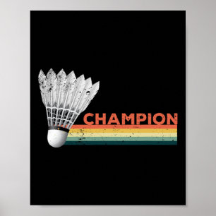 Dominton Speler Kampioen Poster