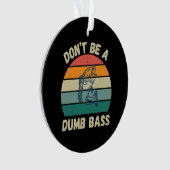 Domme Bas Ornament (voorkant)