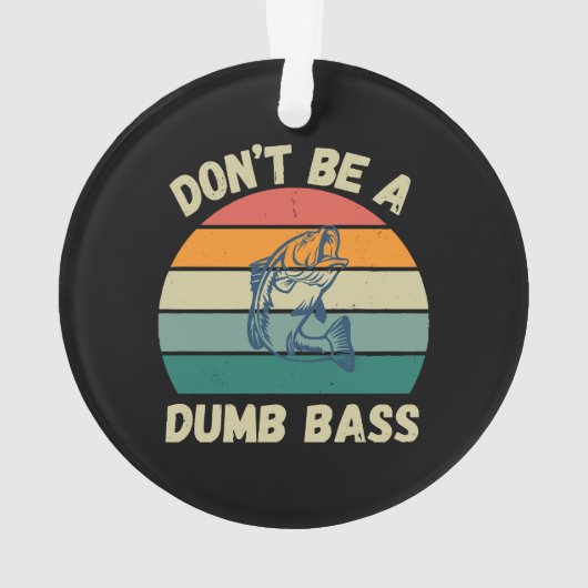Domme Bas Ornament (achterkant)