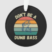 Domme Bas Ornament (voorkant)