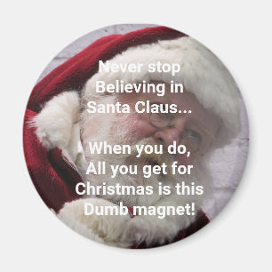 domme kerstmagneet magneet