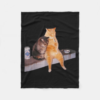 Dommige Bier Fleece Deken