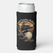 Dommige Canadese Wolf Vogel (Seltzer Voorkant)