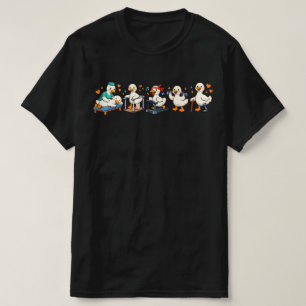 Dommige Gans Fysiotherapie , Fysiotherapeut T-shirt