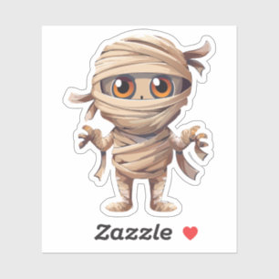 Dommige Halloween-monstrum Sticker