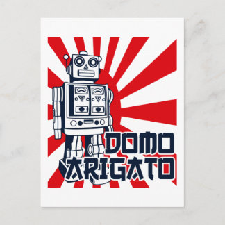 Domo Arigato Briefkaart