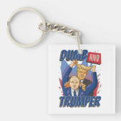 Domp en Trumper Sleutelhanger (voorkant)