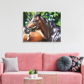 Dom's Pizza Empire Canvas Afdruk (Insitu (Woonkamer))