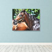 Dom's Pizza Empire Canvas Afdruk (Insitu (Houten vloer))