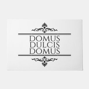 Domus Dulcis Domus - Thuis Sweet Home - Latijn Deurmat