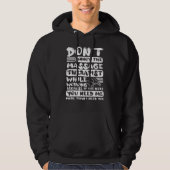 Don Annoy The Massage Therapist While Working Mass Hoodie (Voorkant)