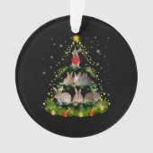 Don Bunny | Lapin Lapin Lumière Arbre de Noël (devant)