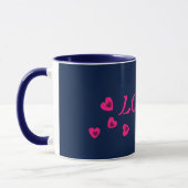 DON D'AMOUR POUR AMI, FEMME MARI PETITE AMIE MUG (Gauche)