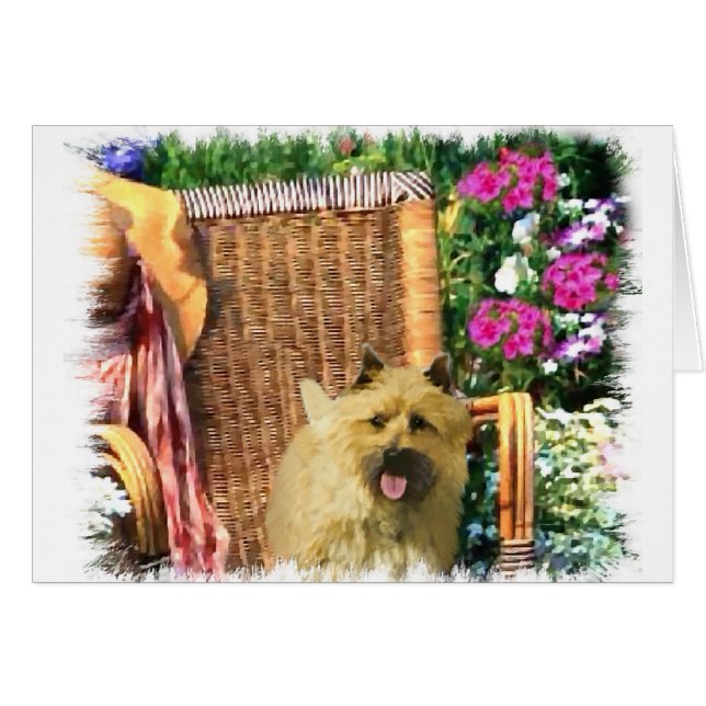 Don d'art Cairn Terrier (Devant horizontal)