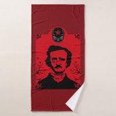 Don d'art Edgar Allan Poe (Serviette de bain)