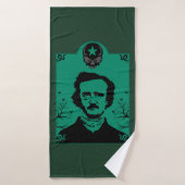 Don d'art Edgar Allan Poe (Serviette de bain)