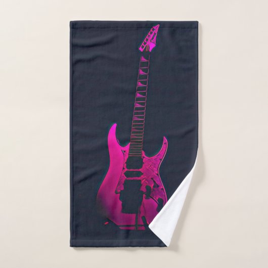 Don de guitare acoustique (Serviette à main)