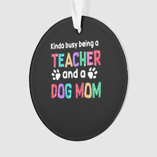 Don de l'enseignant |Être Un Enseignant Et Une Mam (devant)