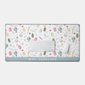 Don de l'enseignant | Motif aquarelle personnalisé (Clavier et souris)