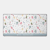 Don de l'enseignant | Motif aquarelle personnalisé (Recto)