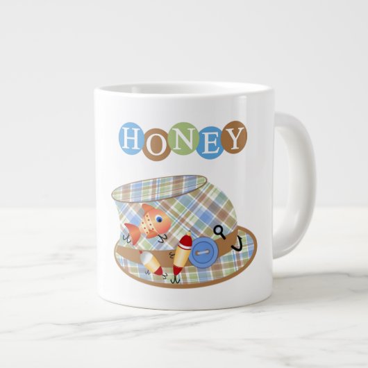 Don de miel - Jumbo Mug (Devant droit)