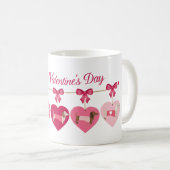 Don de Mug Café Valentine Dachshund (Devant droit)